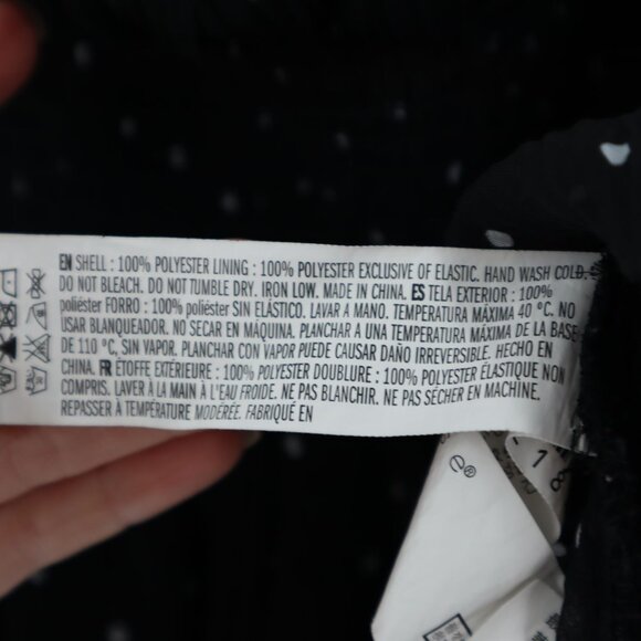 Endless Rose Sheer Top Womens XS Black Fairy Grunge Witchy Whimsigoth Romantic - Picture 5 of 9